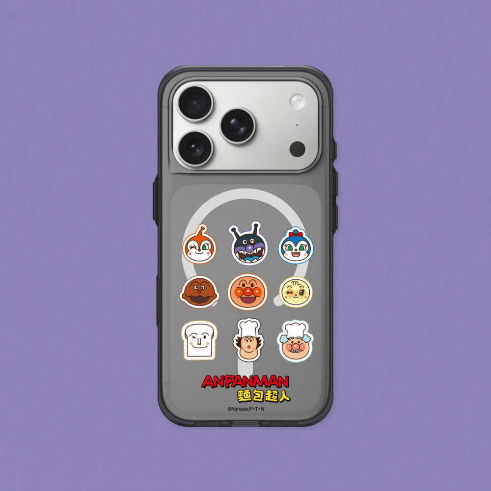 RHINOSHIELD 犀牛盾 iPhone 18 Pro / 18 Pro Max Clear MagSafe兼容 抗黃化透明防摔磁吸手機殼|麵包超人-角色大頭貼
