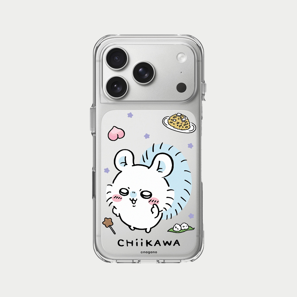 RHINOSHIELD 犀牛盾 iPhone 18 Pro / 18 Pro Max Clear 抗黃化透明防摔手機殼|吉伊卡哇-小桃鼠與他的小物