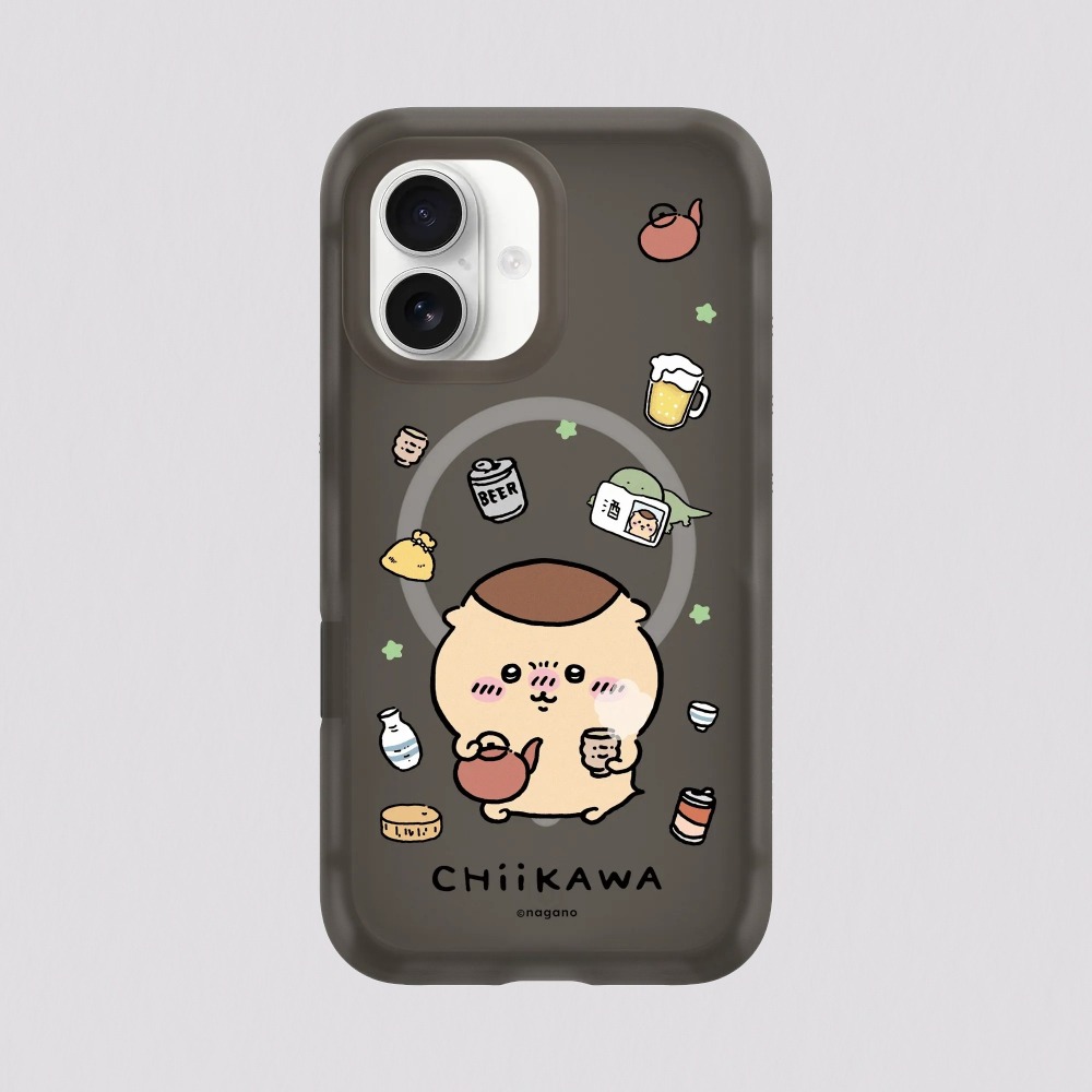 RHINOSHIELD 犀牛盾 iPhone 16/Plus/Pro/Pro Max AirX MagSafe兼容 氣墊緩衝磁吸防摔手機殼|吉伊卡哇-栗子饅頭與他的小物