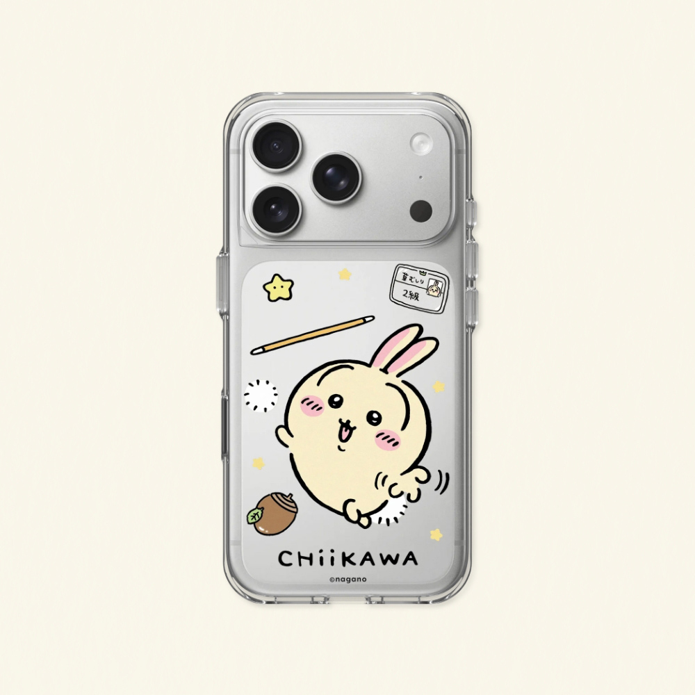 RHINOSHIELD 犀牛盾 iPhone 17/Air/Pro/Pro Max Clear 抗黃化透明防摔手機殼|吉伊卡哇-兔兔與他的小物