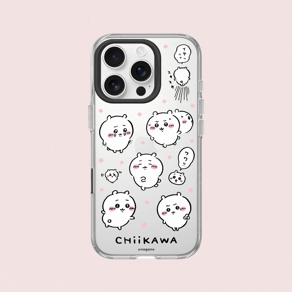 RHINOSHIELD 犀牛盾 iPhone 16/Plus/Pro/Pro Max Clear 抗黃化透明防摔手機殼|吉伊卡哇-吉伊動來動去