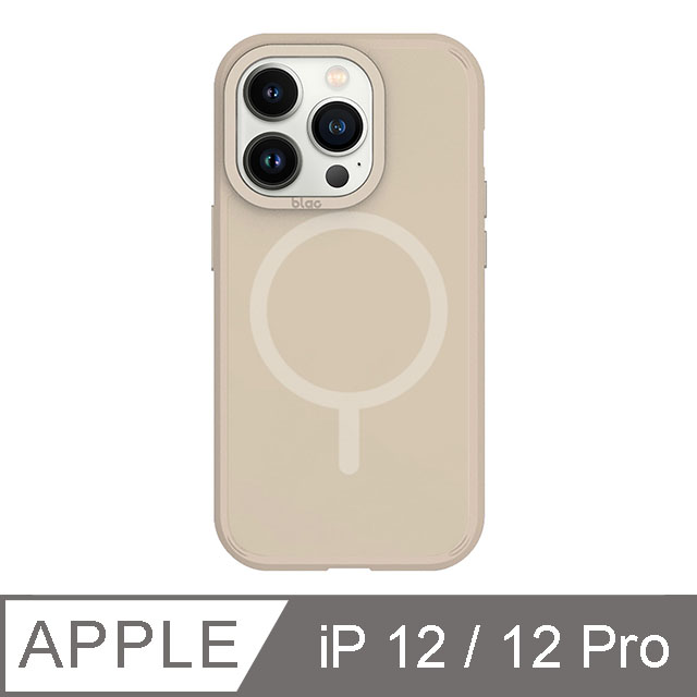 iPhone 12 / 12 Pro 6.1吋 BLAC Canyon峽谷強悍 MagSafe iPhone手機殼 燕麥奶
