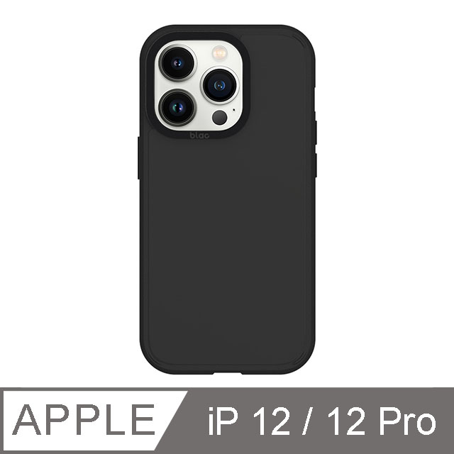 iPhone 12 / 12 Pro 6.1吋 BLAC Canyon峽谷強悍 MagSafe iPhone手機殼 靜謐黑