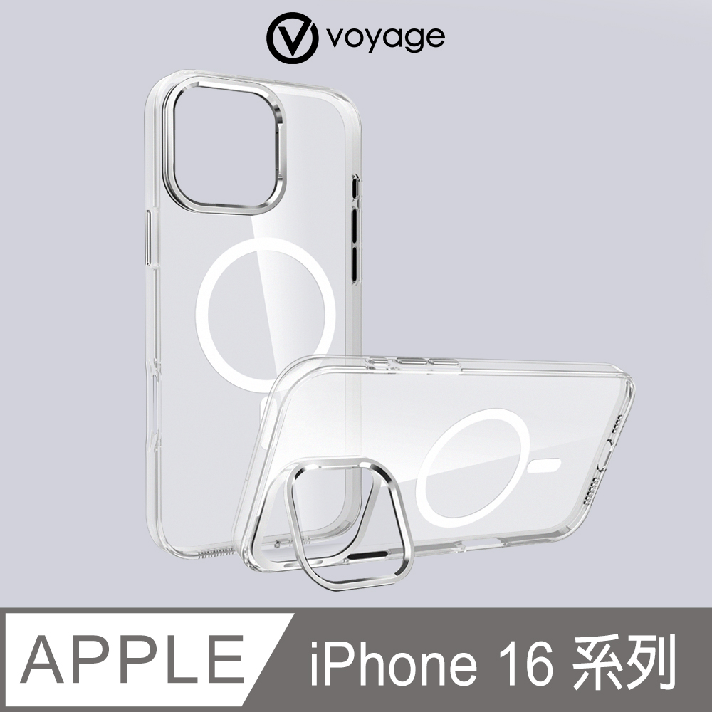 VOYAGE 超衝擊抗黃清透手機保護殼Pure MAG+ iPhone 16 / 16 Plus / 16 Pro / 16 Pro Max(Magsafe磁吸無線充電)