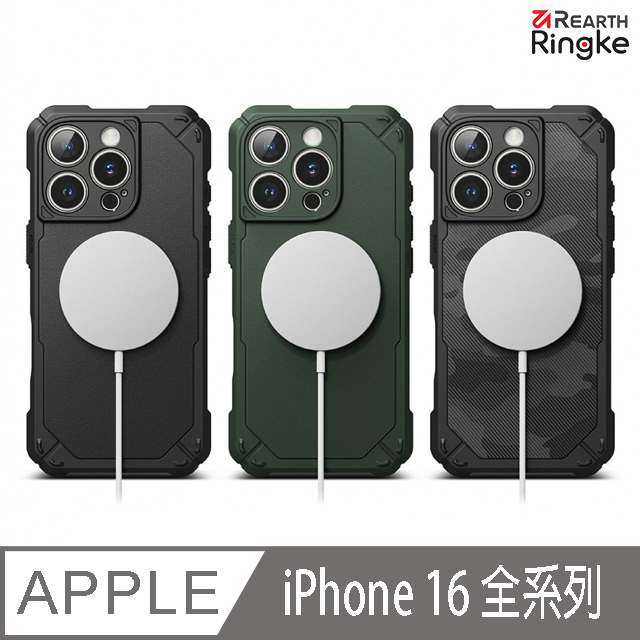 Ringke ｜iPhone 16Pro / ProMax [RUGGED GEAR MAGNETIC] 磁吸堅固防撞手機保護殼