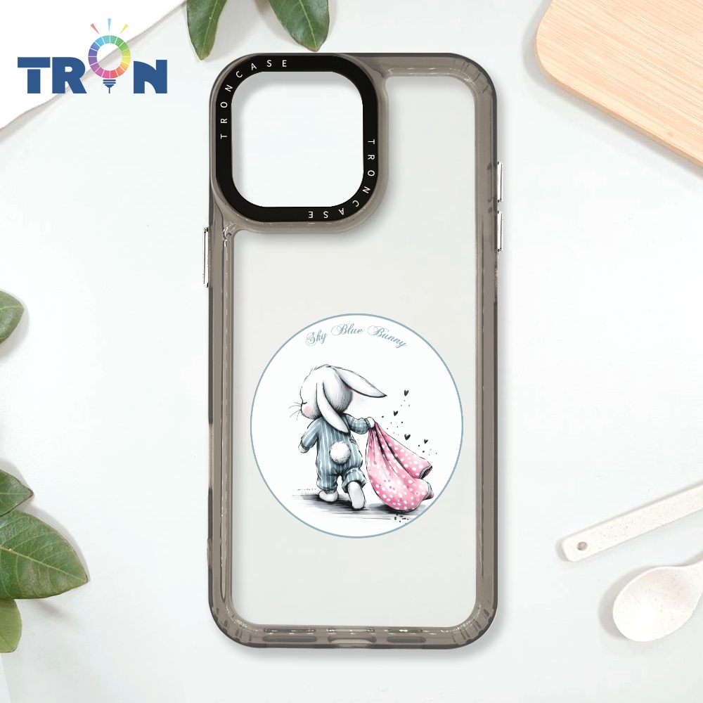 TRON IPhone 16 Pro Max 小動物的小被被單圖 太空殼 透黑款 手機殼