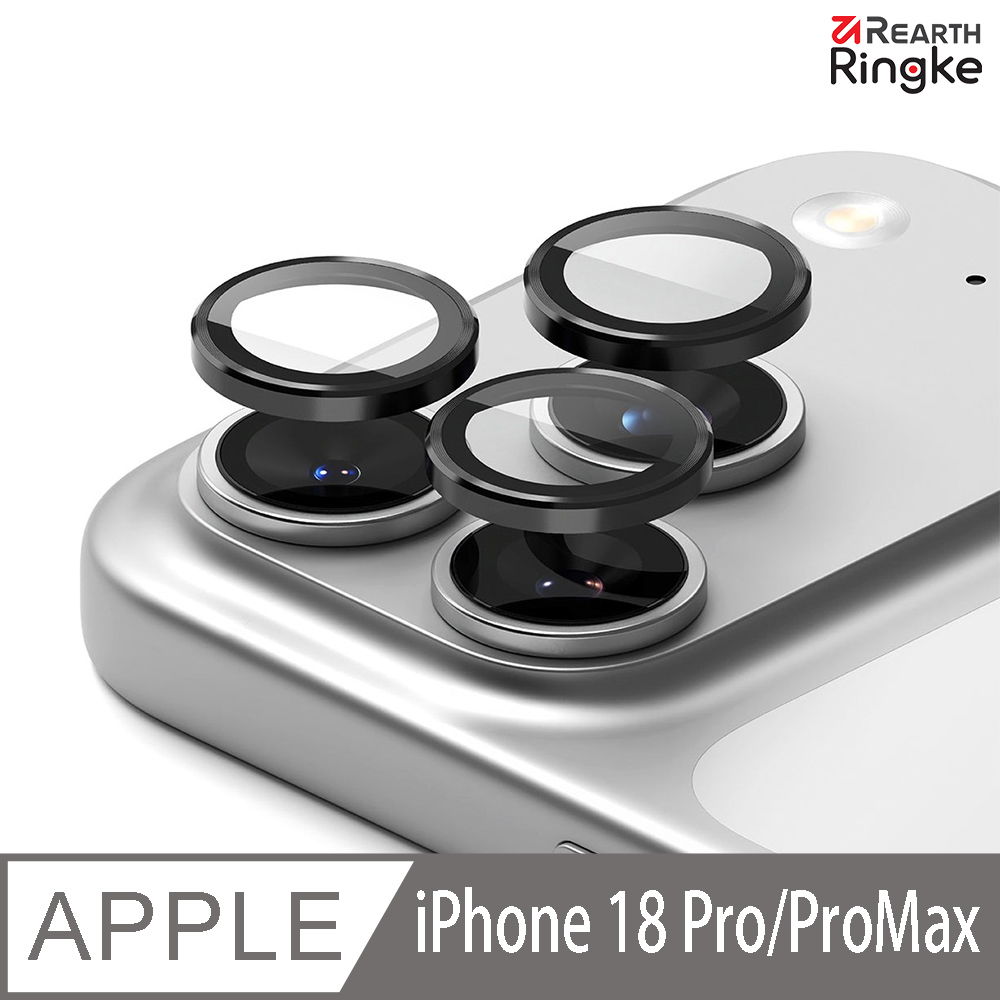 Ringke |iPhone 18 Pro Max/ 18Pro 鋼化玻璃鏡頭保護鋁框 Camera Lens Frame Glass 2入