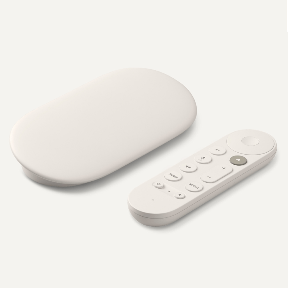 Google TV Streamer 4K (隨附聲控/遙控器) 連接WiFi或乙太網路 DolbyAtmos音效 Matter智慧串聯
