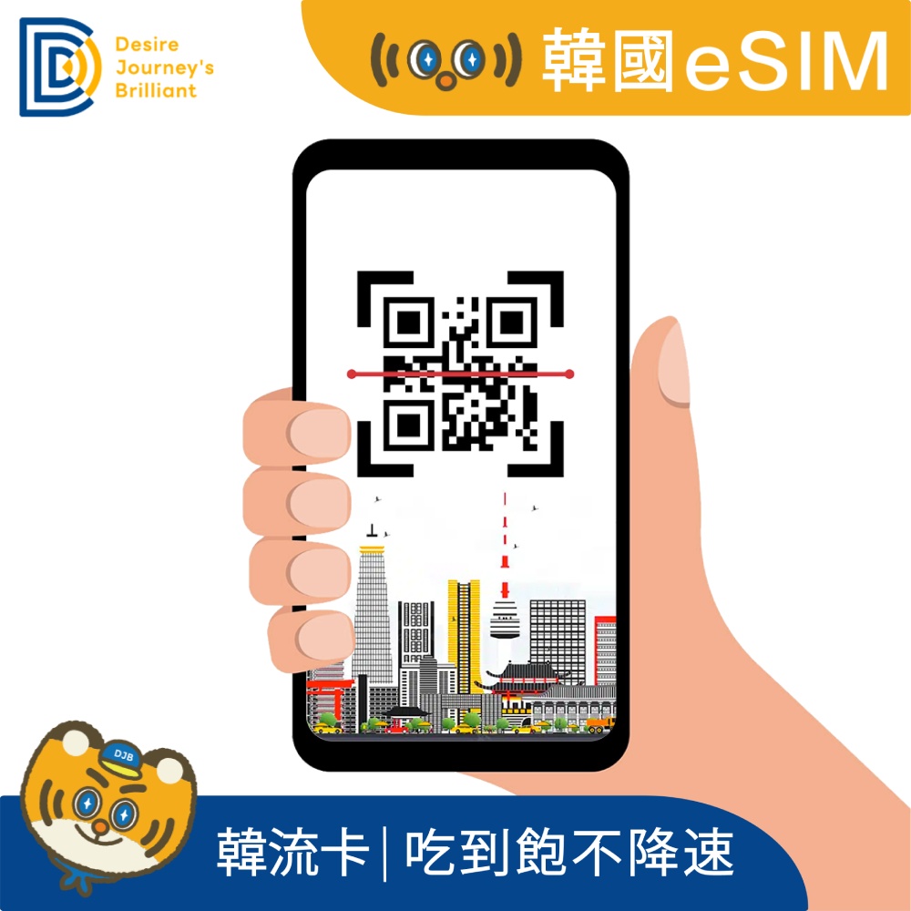 韓流卡_韓國eSIM 4天吃到飽不降速