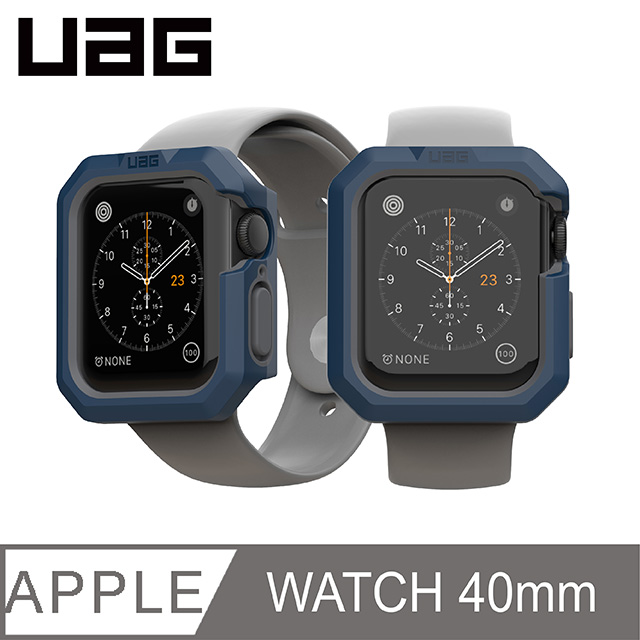 UAG Apple Watch 40mm 耐衝擊簡約保護殼-藍 (錶殼 手錶保護殼)