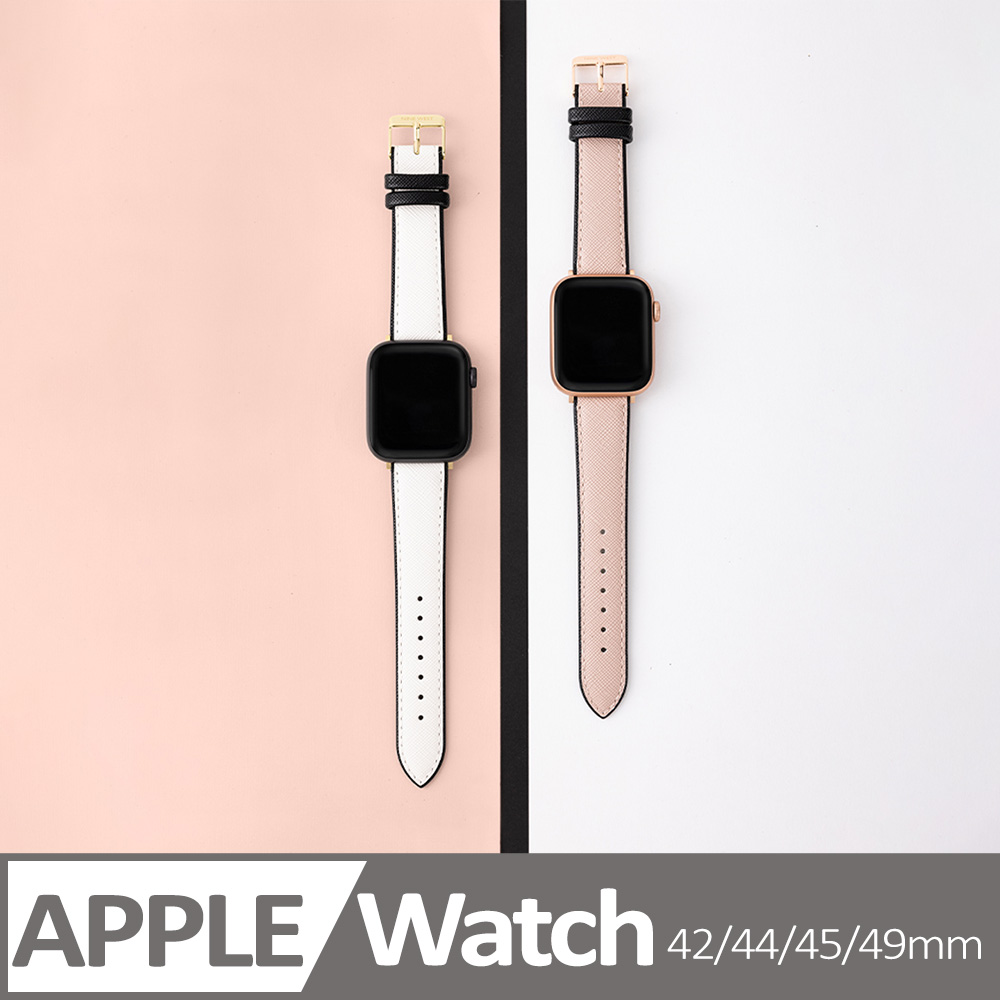 NINE WEST Apple watch 人造皮革蘋果錶帶 42/44/45/49mm