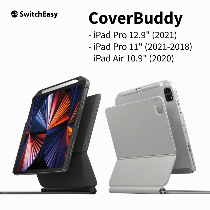 SwitchEasy CoverBuddy iPad Pro 11吋(2021)/Air 10.9吋背蓋保護殼(可
