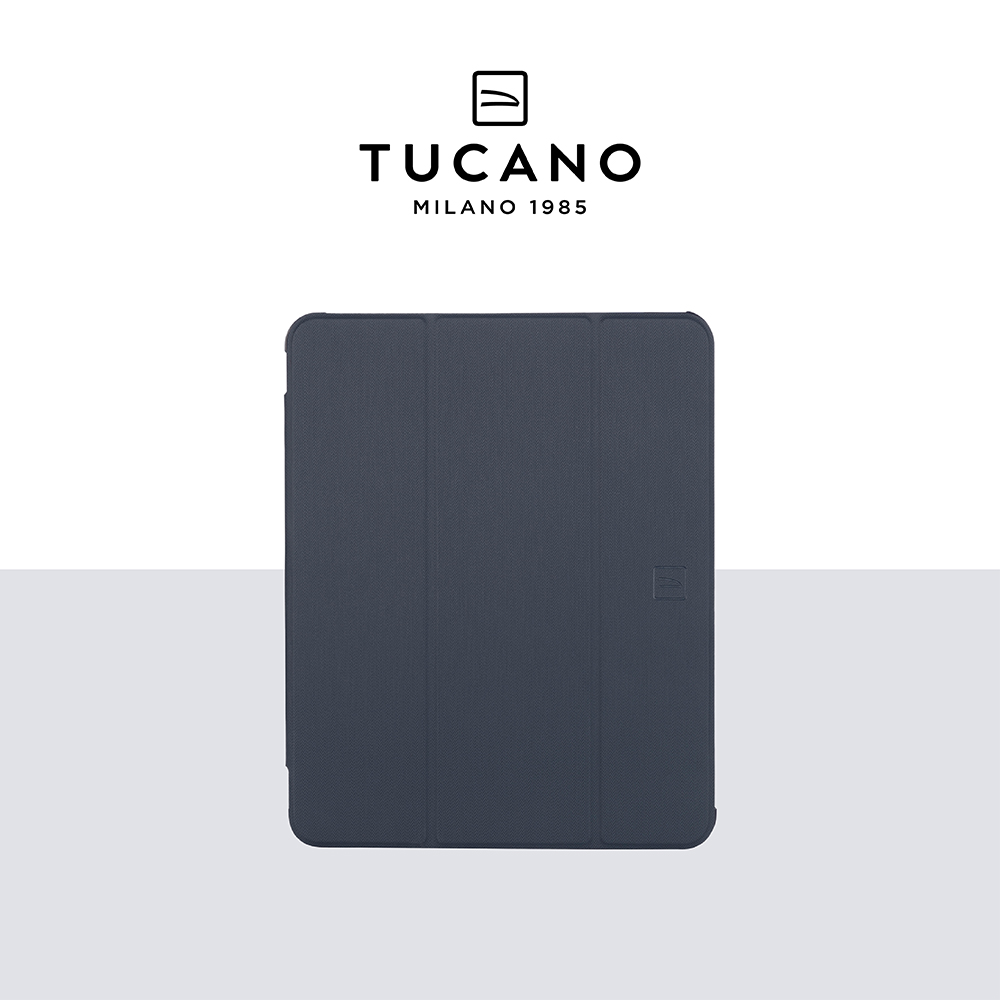 TUCANO 托卡諾 iPad Pro 11 (2024-2025) 透明背版軍規防摔保護套-午夜色