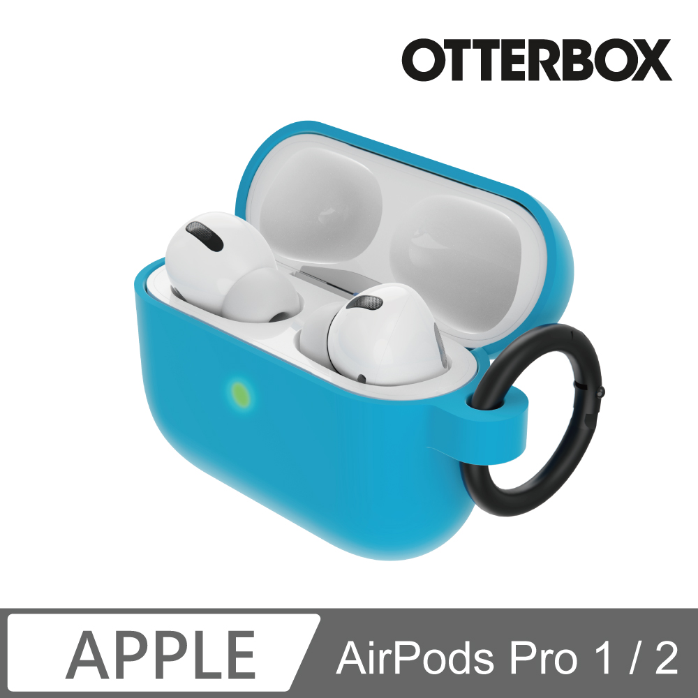AirPods Pro 1 / 2 奈米技術不脫落防摔保護殼-藍