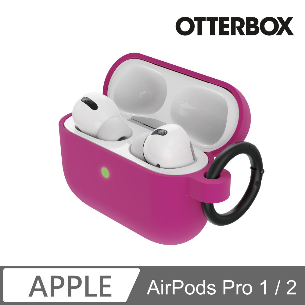 AirPods Pro 1 / 2 奈米技術不脫落防摔保護殼-桃