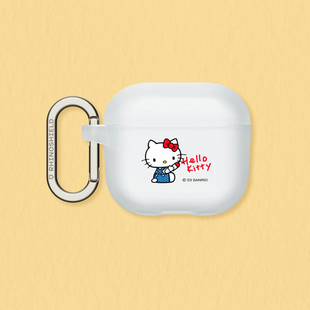 RHINOSHIELD 犀牛盾 AirPods 第2代/第1代 防摔保護殼-Hello Kitty系列-塗鴉(多色可選)