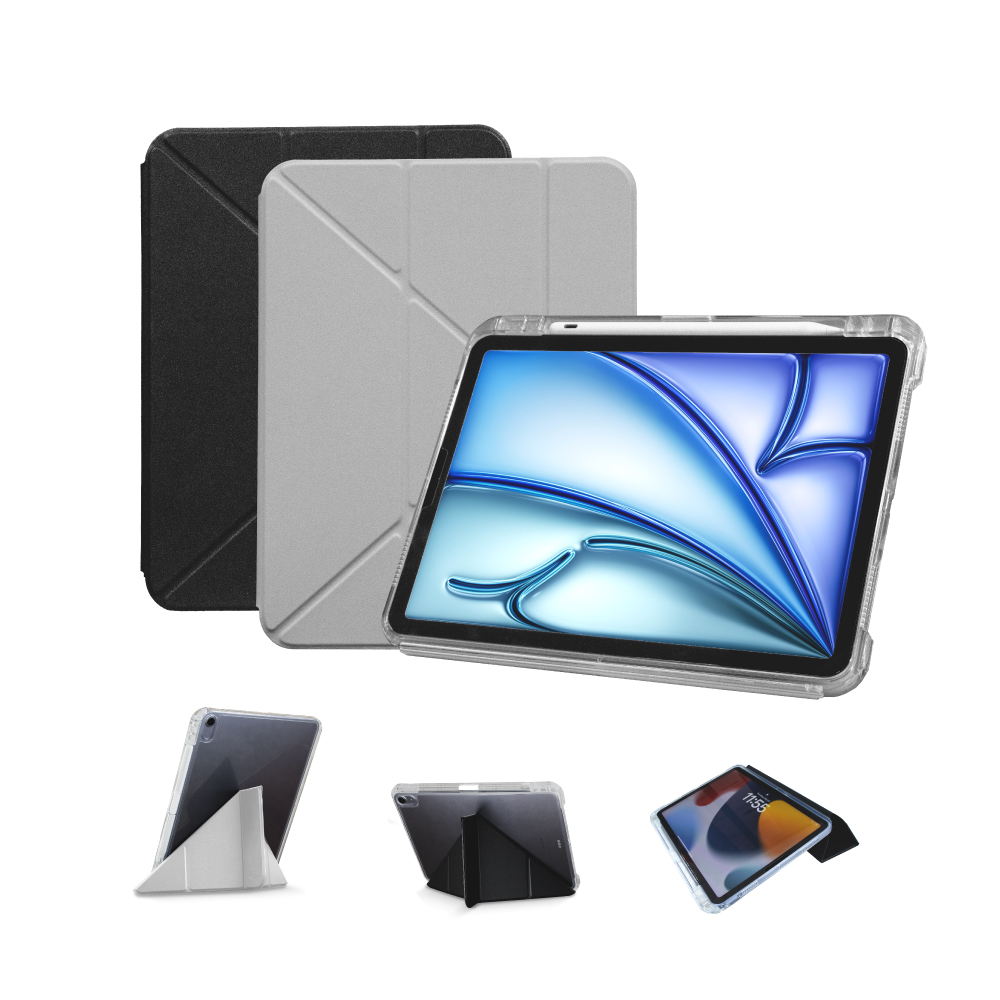 eiP 可拆式 晶透lite保護殼 (適用 iPad 10、11(A16) 支架保護殼 高透殼 透明殼)