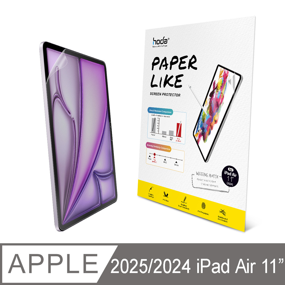 hoda 好貼 iPad Air 11吋 (2025/2024) 類紙膜