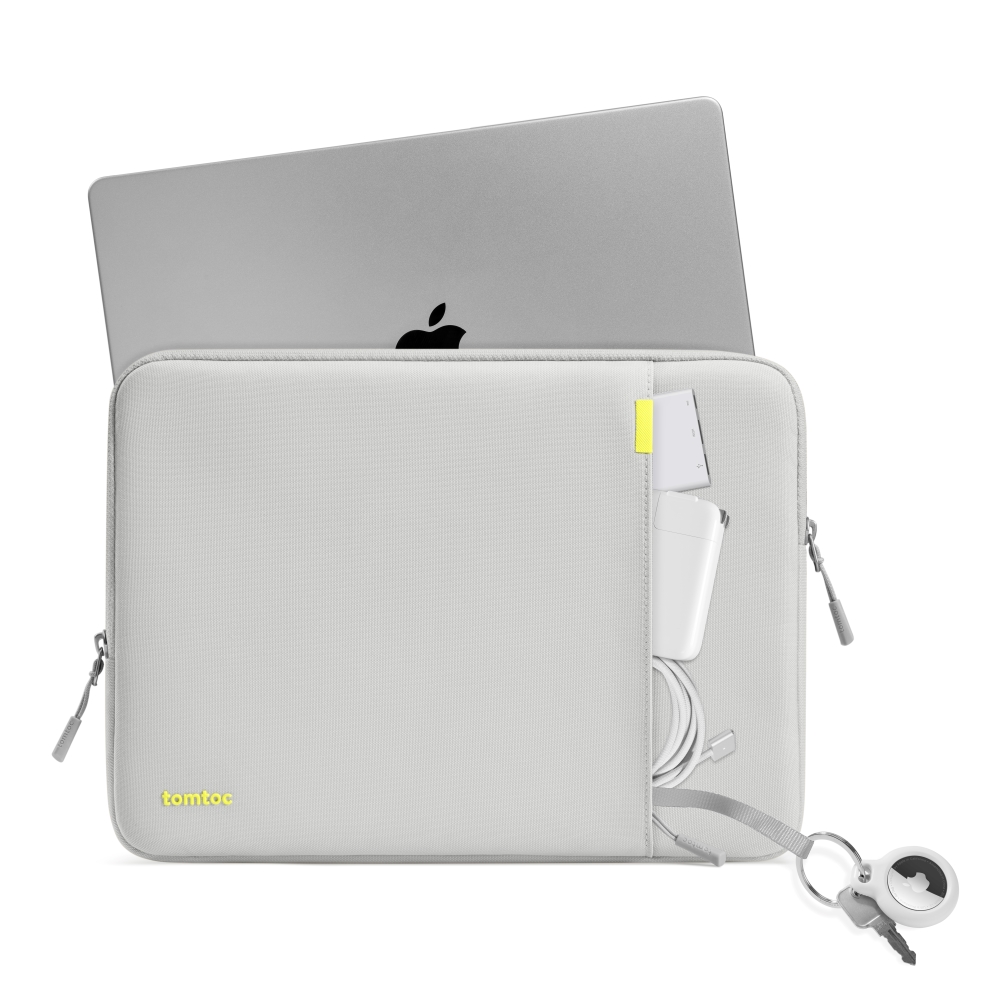 Tomtoc 完全防護 ,灰 適用14” MacBook Pro新增M4適用