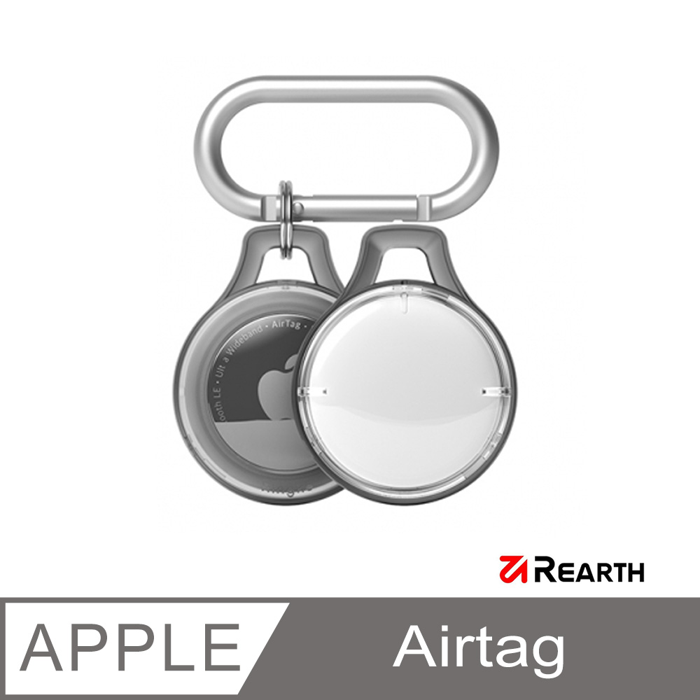 Rearth  Ringke Apple Airtag 輕薄保護殼(透黑)