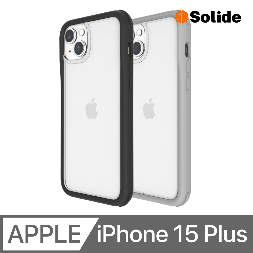 SOLiDE 索力得 維納斯FX 抗菌軍規防摔手機殼 iPhone 15 Plus (6.7)