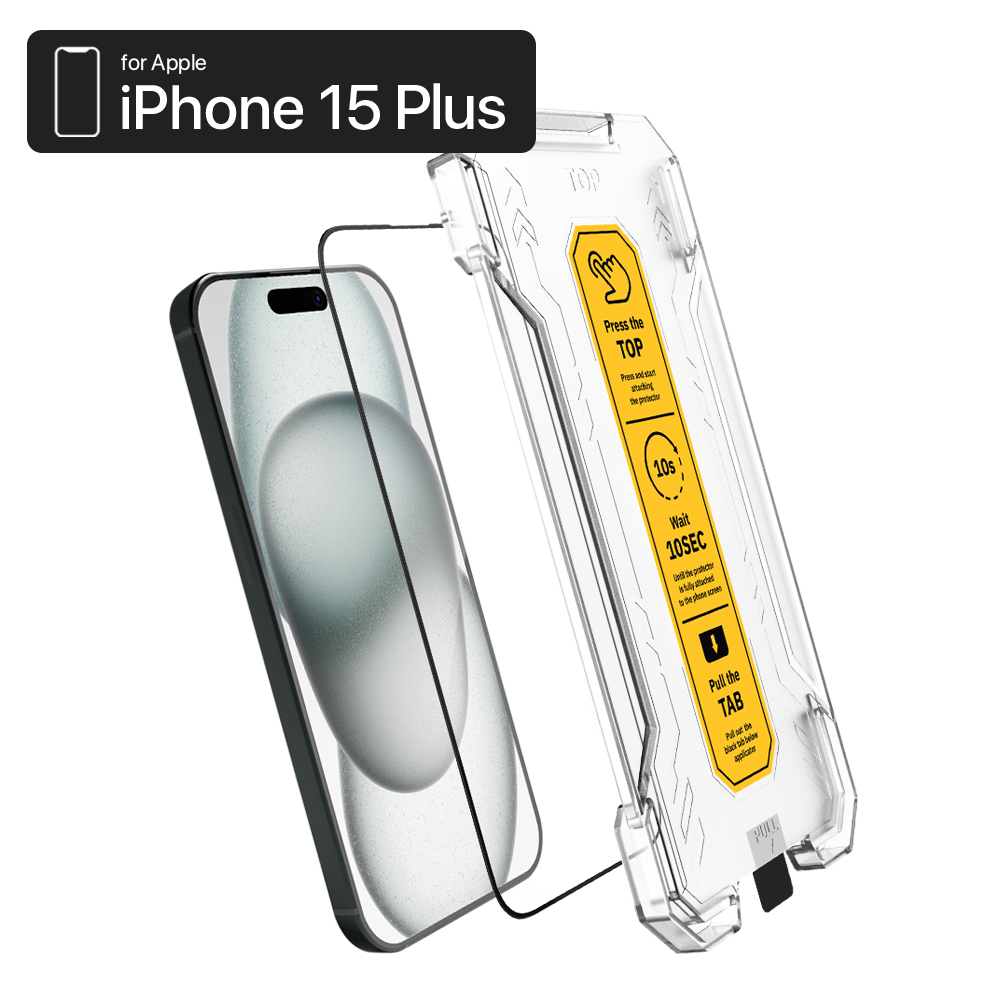 ZIFRIEND 零失敗3D滿版高透光玻璃保護貼 iPhone 15 PLUS / ZF-I15PS