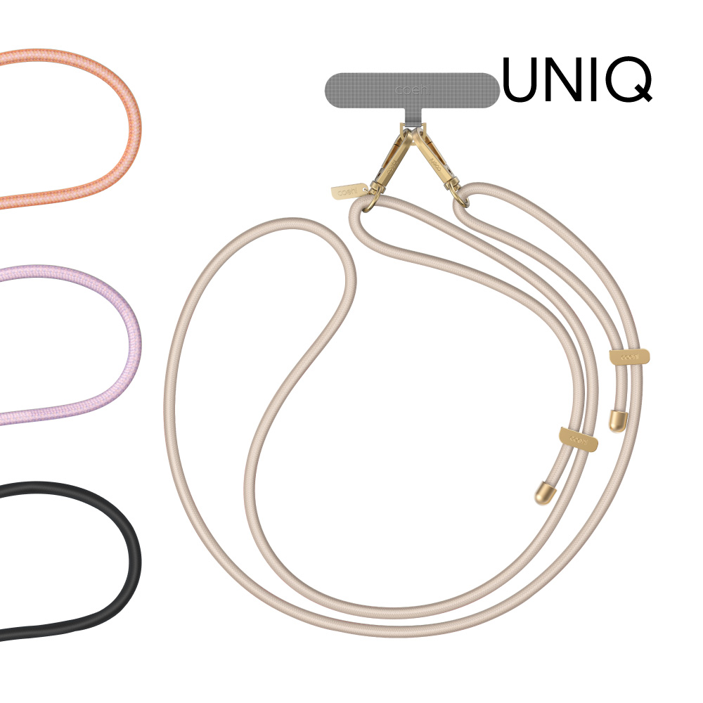 UNIQ COEHL Laurel 手機通用雙扣掛繩附墊片