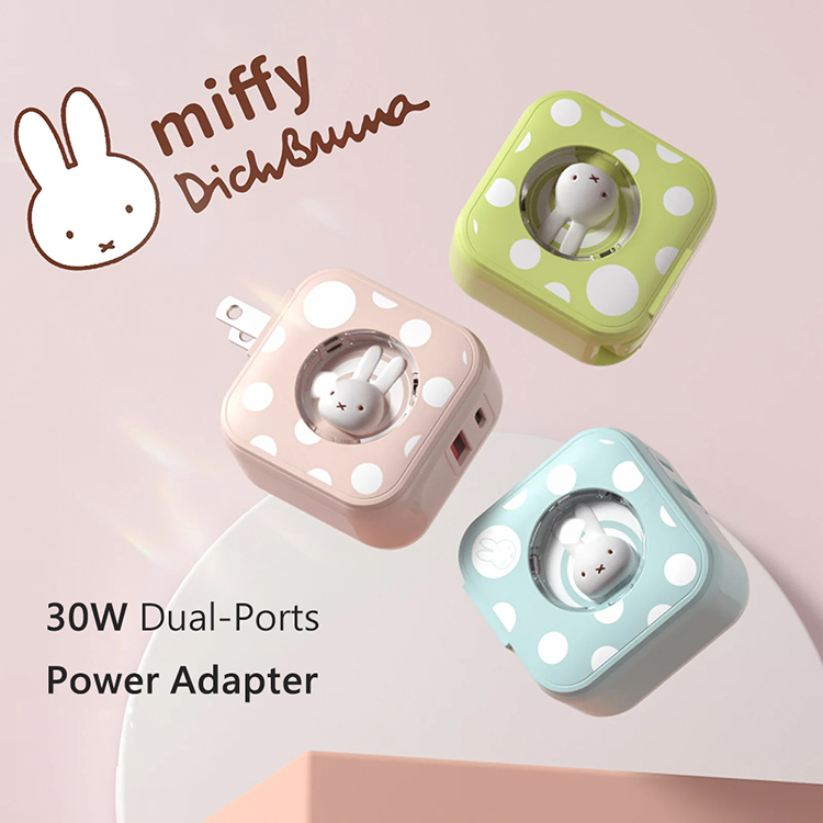 30W雙孔萬國旅用高速充電器 (支援PD 3.0/QC 3.0/PPS快充/禮物)