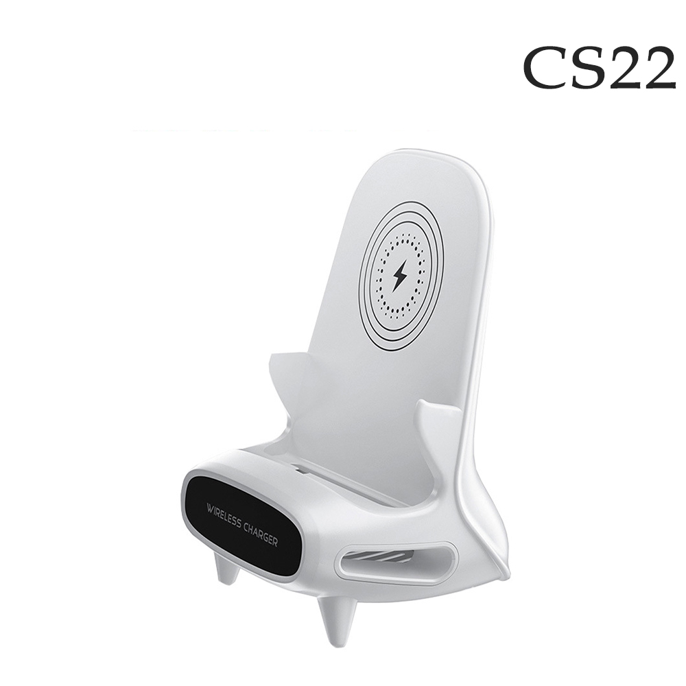 CS22 多功能桌面立式無線擴音快充支架