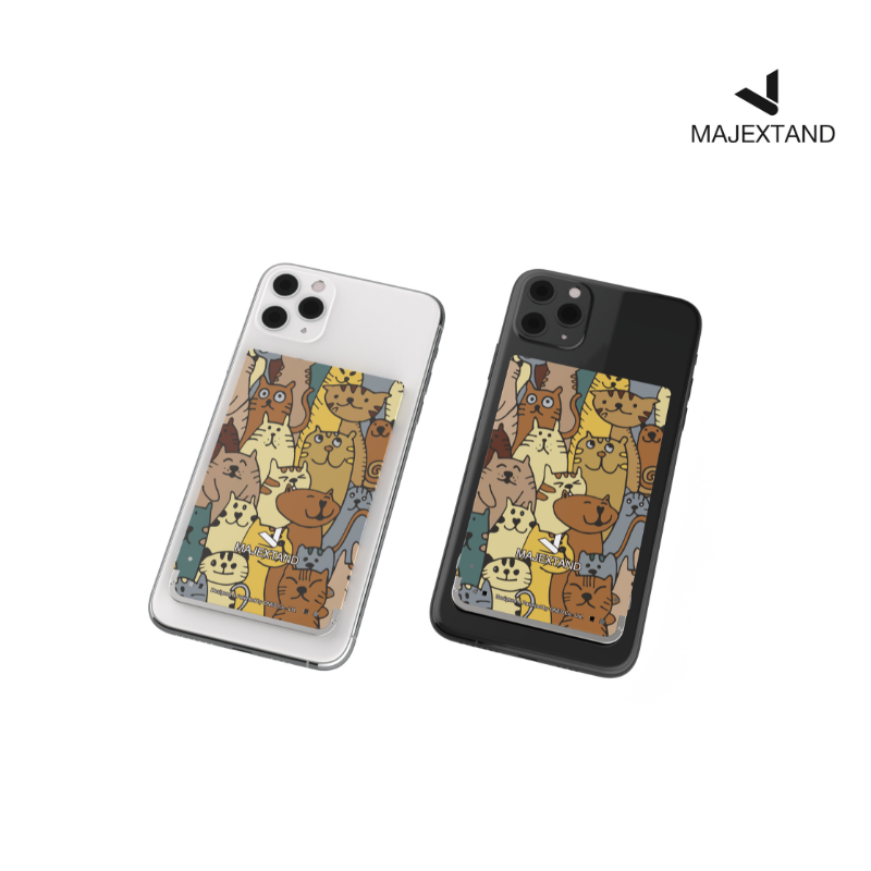 MAJEXTAND 秒捷架 l 一秒切換的手機支架 - 彩印八款