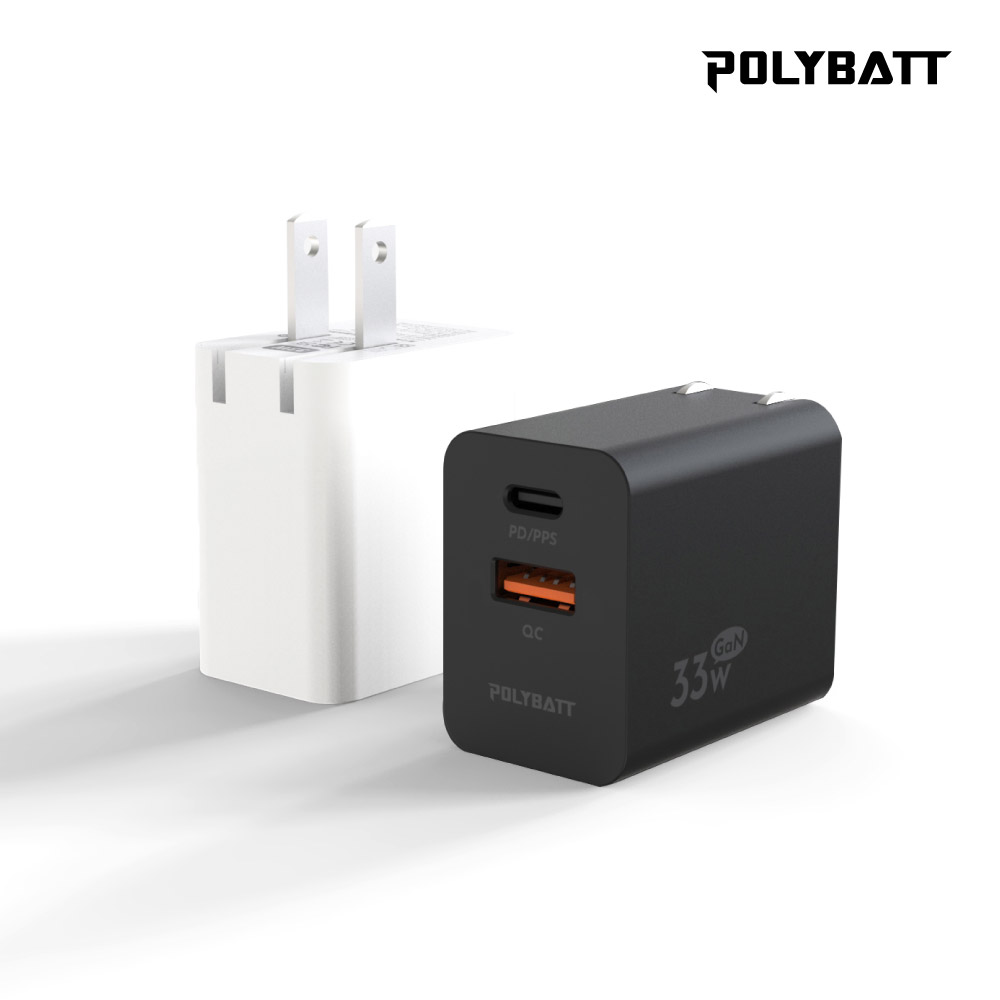 POLYBATT 氮化鎵快速充電器 GAN02-33W（其他規格）