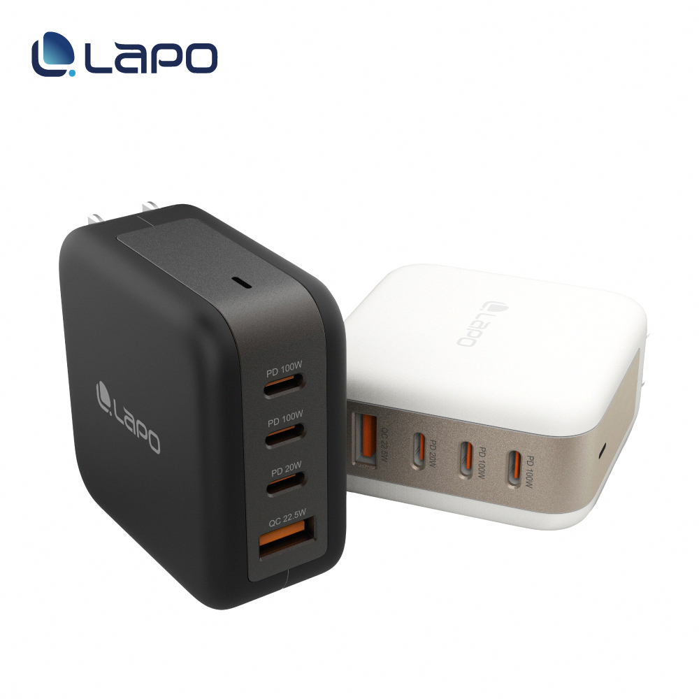 LAPO 100W 氮化鎵4口極速充電器