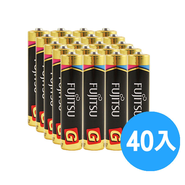 FUJITSU 富士通 4號鹼性電池(40顆入)