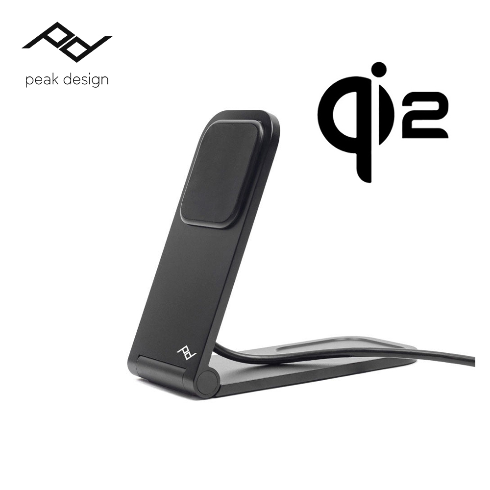 PEAK DESIGN 易快扣立式無線快充座 V2(Wireless Charging Stand - Black - v2)