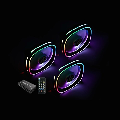 Apexgaming 美商艾湃 艾湃 ARGB風扇/無極 AC-120FD (3入)