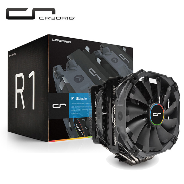 CRYORIG 快睿 科技 R1 Ultimate 終極版 CPU LGA1700 AM4 雙塔式 雙風扇 散熱器