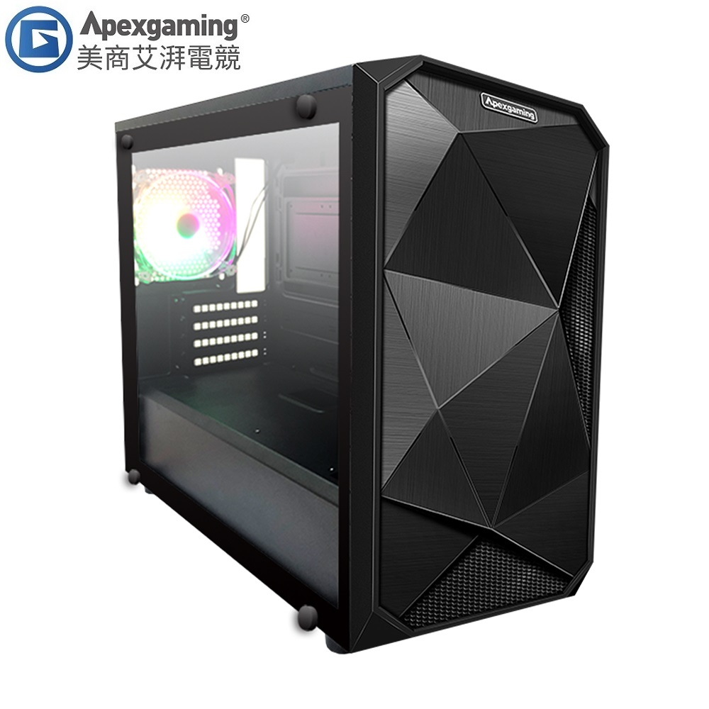 Apexgaming 美商艾湃 電競機箱 K1 王牌鑽石 黑色