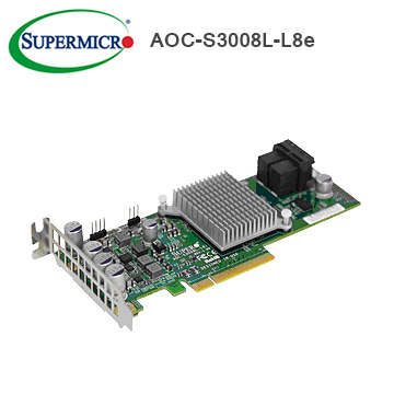 Supermicro 超微 AOC-S3008L-L8e