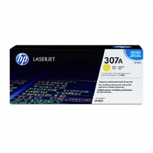HP 惠普 CE742A/742A/742/307A 原廠黃色碳粉匣 HP CLJ Professional CP5225/CP5225dn/CP5225n