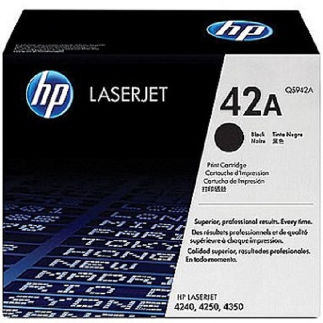 HP 惠普 Q5942A/5942A/5942/42A 原廠黑色碳粉匣 HP LJ 4240/4240n/4250/4250n/4350/4350n/4350tn