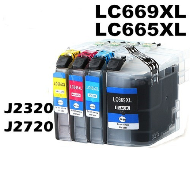 BROTHER 兄弟牌 LC-669XL BK / LC669XL BK 黑色相容墨水匣一個【適用】MFC-J2320 / MFC-J2720