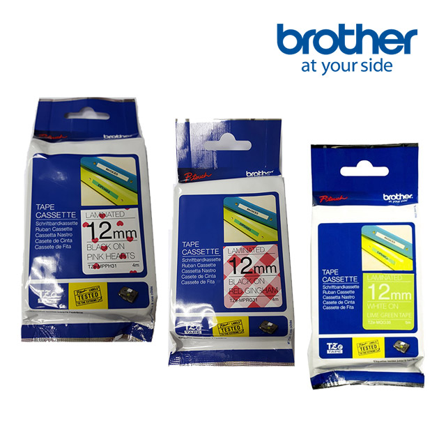 BROTHER 兄弟牌 TZe-PH31+RG31+MQG35 原廠標籤帶/三捲組