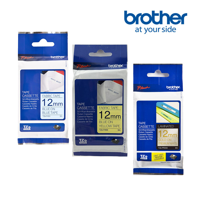 BROTHER 兄弟牌 TZe-FA53+FA63+PR234 原廠標籤帶/三捲組