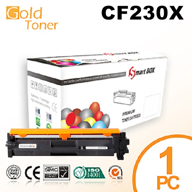 Gold Toner HP CF230X(NO.30X) 高容量相容碳粉匣(包含全新晶片) 一支M203dw/M227fdw/M227fdn