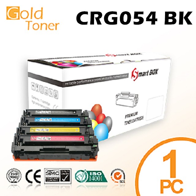 Gold Toner CANON CRG-054 / CRG054 BK 黑色相容碳粉匣【適用】MF642cdw / MF644cdw