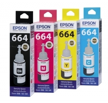 EPSON 愛普生 C13T664100~C13T664400 原廠盒裝墨水(一組四色)*4組