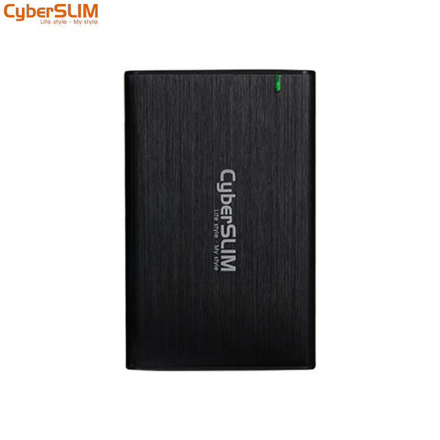 CyberSLIM 2.5吋 硬碟外接盒SSD 2.5吋行動固態硬碟盒 黑 Type-c USB3.1 B25U31