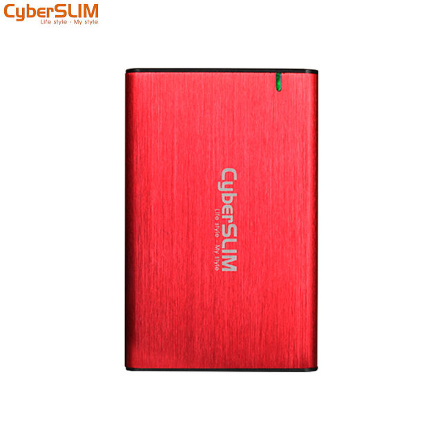CyberSLIM 2.5吋 硬碟外接盒 SSD 2.5吋行動固態硬碟盒 紅 Type-c T0 USB B25U31（其他規格）