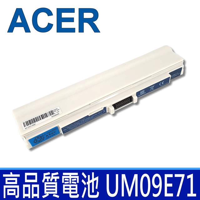 ACER 宏碁 ACER 宏碁 UM09E71 6芯 白色 高品質 電池 UM09E56 UM09E70 UM09E78 UM09E75 UM09E31 UM09E32 UM09E36