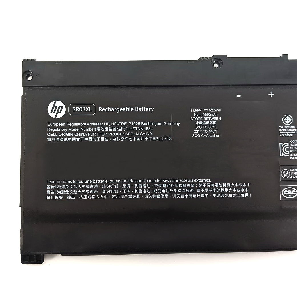HP 惠普SR03XL 電池TPN-C133 TPN-C134 TPN-Q194 15-cx Envy 17